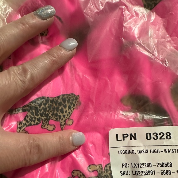 COPY - Fabletics Oasis PureLuxe High-Waisted 7/8 Legging Lg NIP - Picture 4 of 6